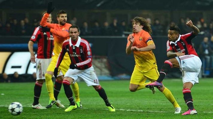 Champions League - Gol de Boateng tras una mano clara (1-0)