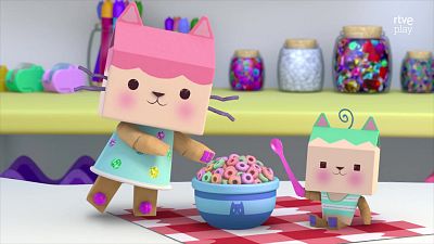 La casa de muñecas de Gabby - La aventura manualidosa de Bebé Box - La casa de muñecas de Gabby | Ver