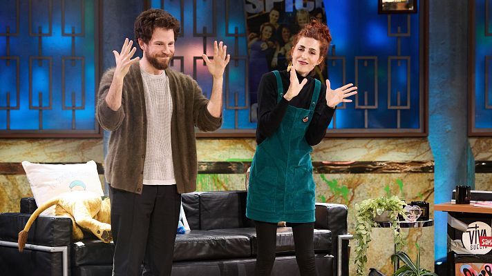 La Revuelta - Miriam Garlo y Álvaro Cervantes: "No es tan difícil"