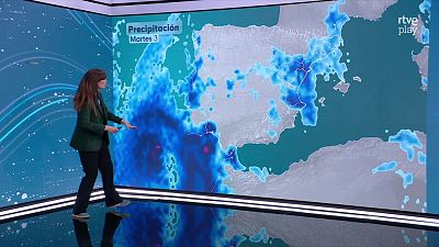 Rachas muy fuertes de levante en el Estrecho, Alborán y litorales del sureste peninsular