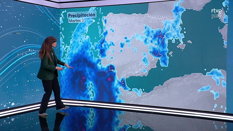 El Tiempo Noche - 02/03/26 - RTVE.es - El tiempo | Ver