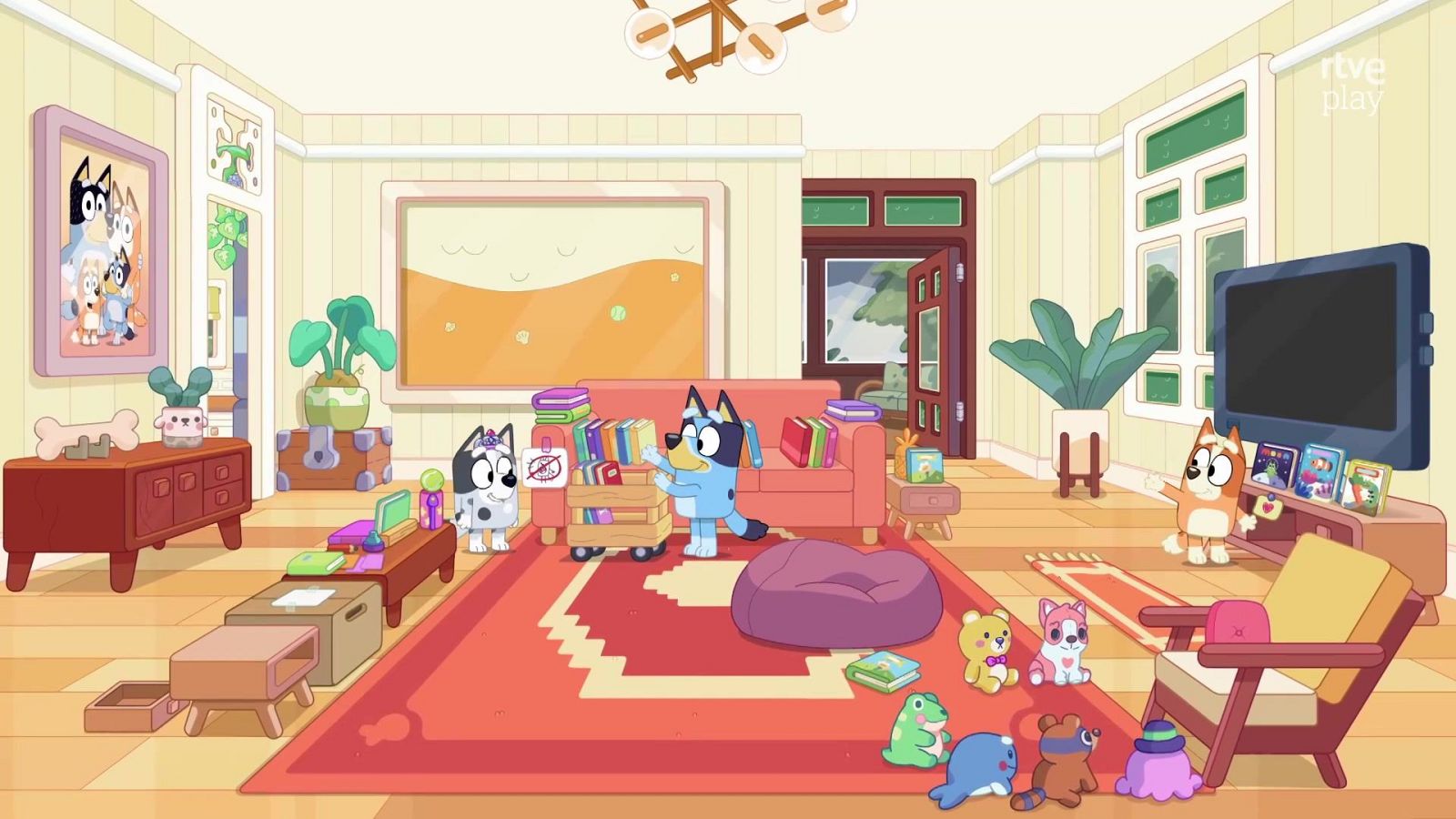 Bluey - La biblioteca - Bluey | Ver