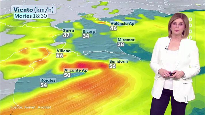 L'informatiu - Comunitat Valenciana - El tiempo en la Comunitat Valenciana 03/03/26