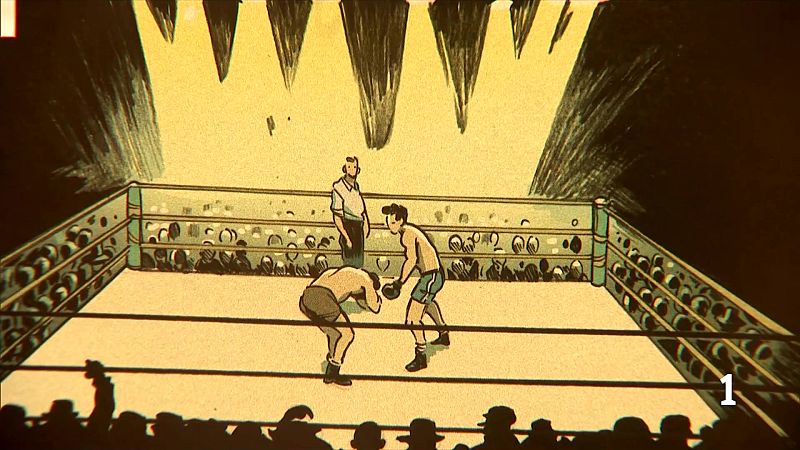 La vida del campió mundial de boxa Marcel Cerdan, en còmic