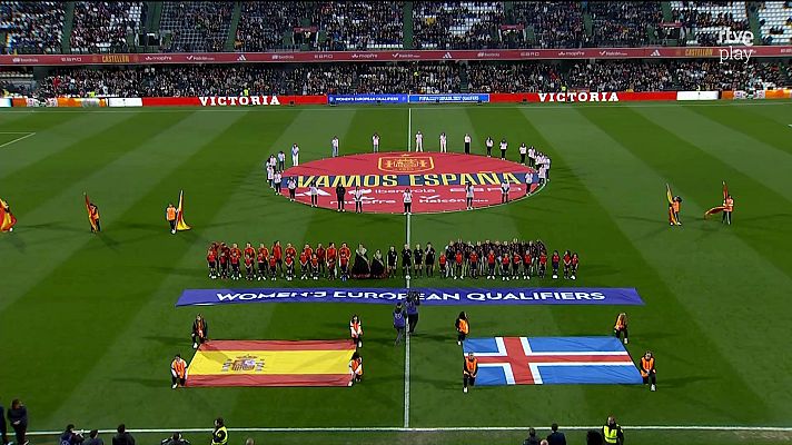 Fútbol - Women's European Qualifiers.  Previo primer partido de la fase de clasificación:  España - Islandia