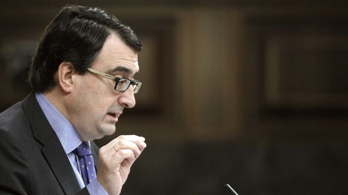 Telediario 1 - Aitor Esteban (PNV) en el debate