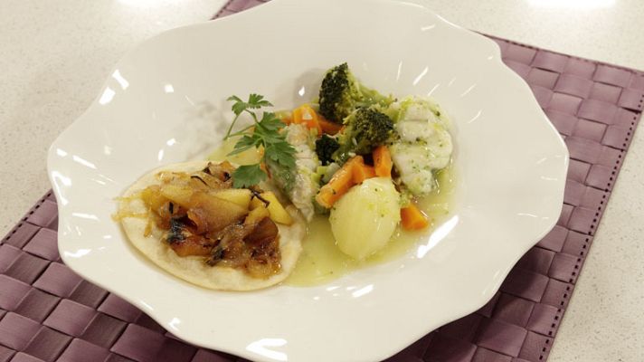 RTVE Cocina - Rape estofado con menestra