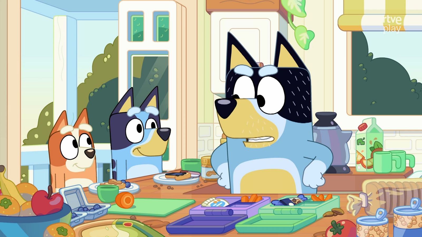 Bluey - Papá nos lleva al cole - Bluey | Ver