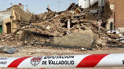 Una joven muere en el derrumbe de un edificio en Valladolid - Noticias de Castilla y Le�n | Ver