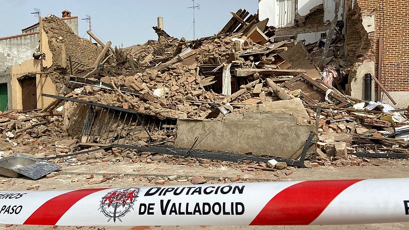 Una joven muere en el derrumbe de un edificio en Valladolid - Noticias de Castilla y León | Ver
