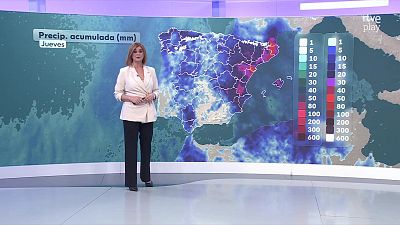 Chubascos y tormentas en Andalucía, Castilla-La Mancha y Madrid