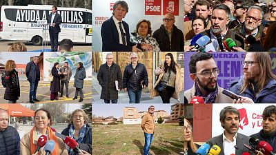 Mañueco propone ayudas por ir al gimnasio, Martínez vuelve a los orígenes y Urtasun entra en campaña