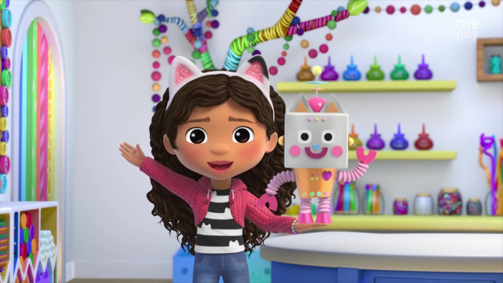 La casa de muñecas de Gabby - Robot de manualidades - La casa de muñecas de Gabby | Ver