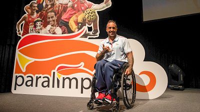 Higinio Rivero: "Voy a Milano Cortina 2026 a disfrutar, a ver si cogemos un top10 en biatlón, que sería un puestazo"