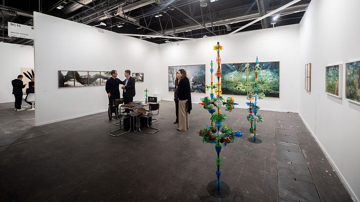 Telediario 1 - Arranca ARCO en IFEMA, marcada un año más por la reivindicación de reducir el IVA cultural