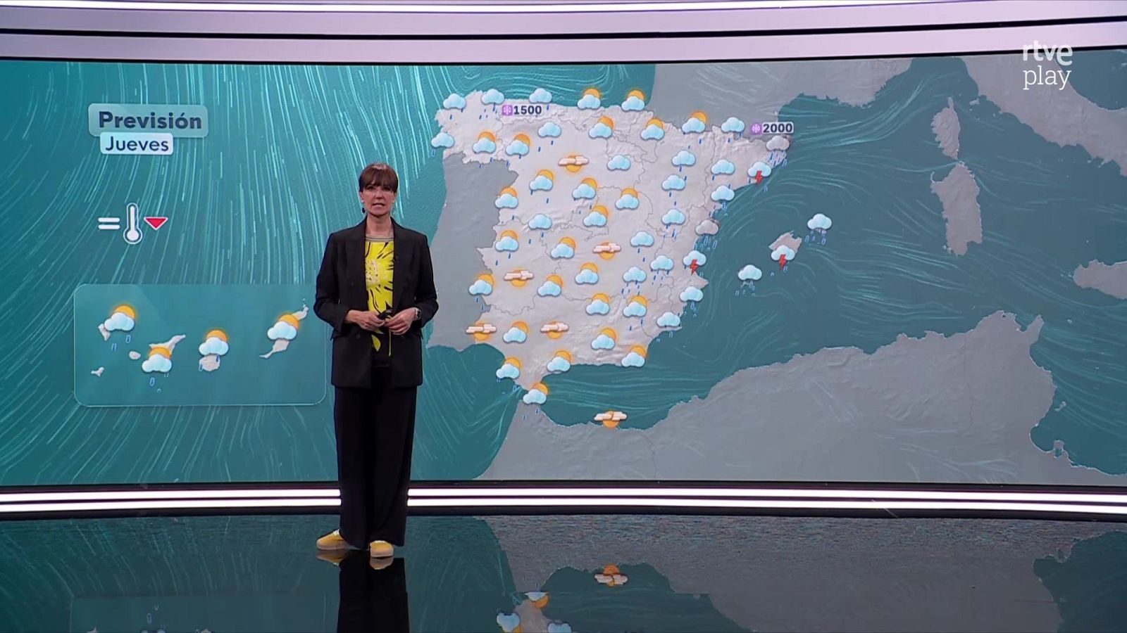 El Tiempo Noche - 04/03/26 - RTVE.es - El tiempo | Ver