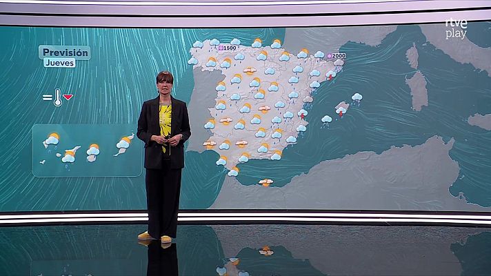El tiempo - Descenso notable de las temperaturas máximas en áreas de Andalucía