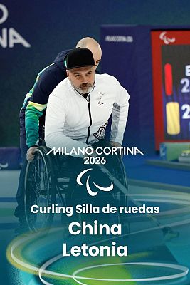 Curling en silla de ruedas - Round Robin. Dobles mixtos: China - Letonia