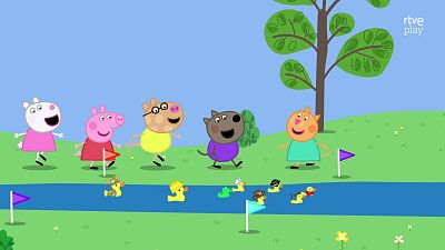 Peppa Pig - La carrera de patos - Peppa Pig | Ver