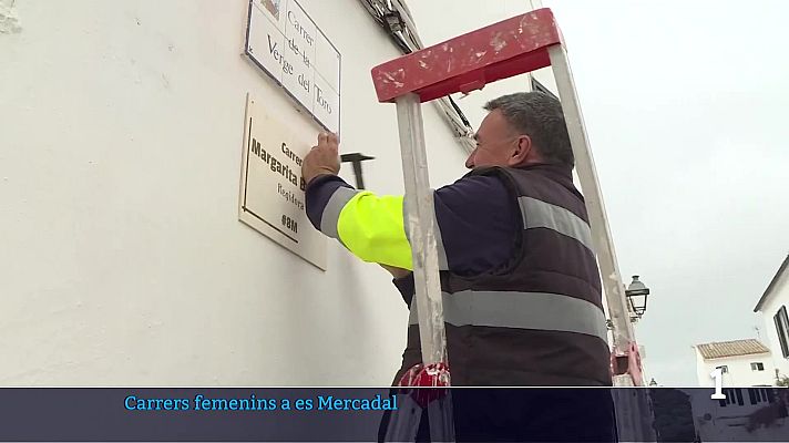Informatiu Balear - Es Mercadal, sense carrers amb nom de dona