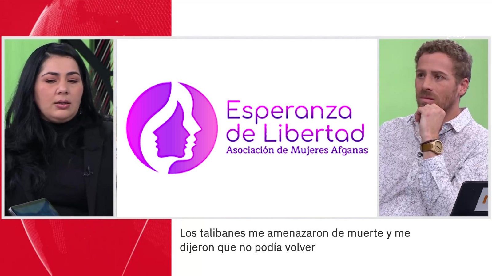 Khadija Amin. Periodista y refugiada afgana | Ver