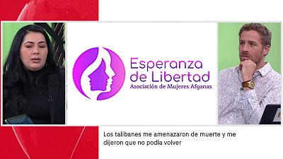 Khadija Amin. Periodista y refugiada afgana | Ver