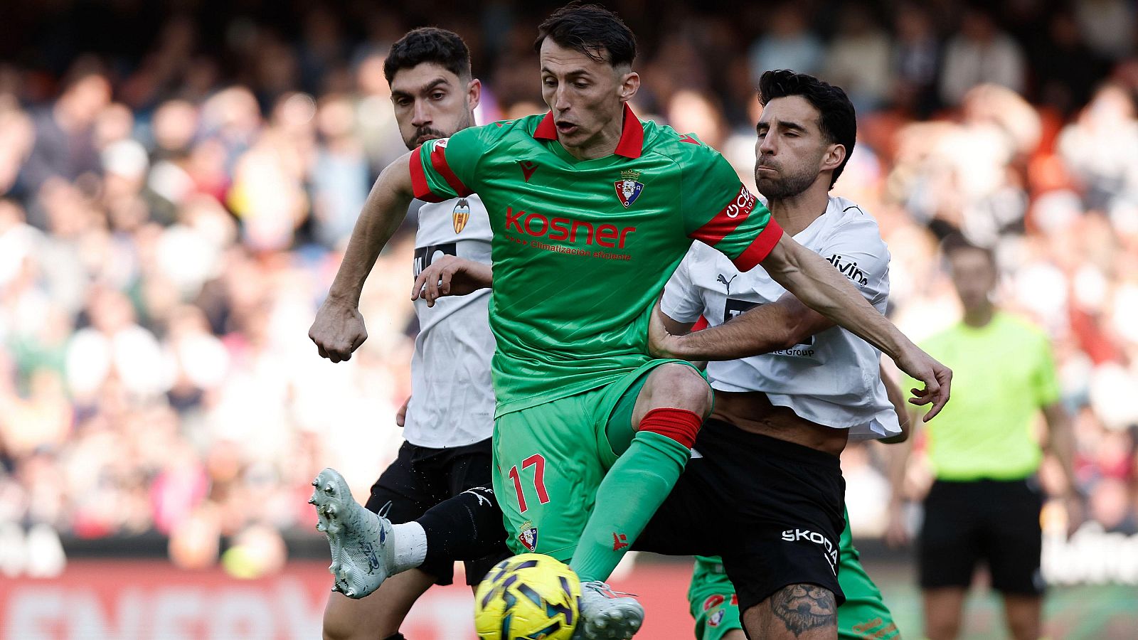 Budimir, de Osasuna: goles a todos menos al Mallorca - Telenavarra | Ver