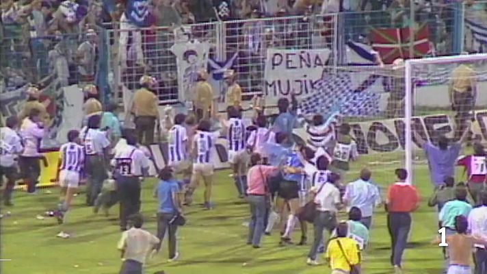 Telenorte - País Vasco - La Real quiere reeditar la victoria de la final de Copa de 1987 contra el Atlético