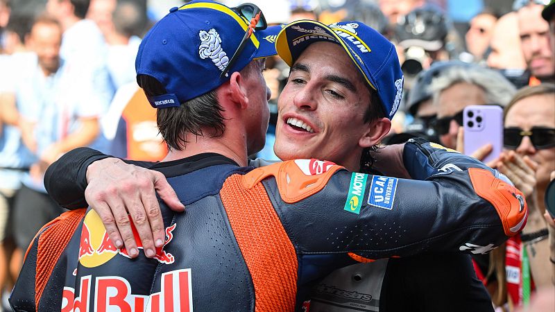 Marc Márquez habla sobre su lucha con Acosta en Tailandia - Los Deportes de La1 | Ver