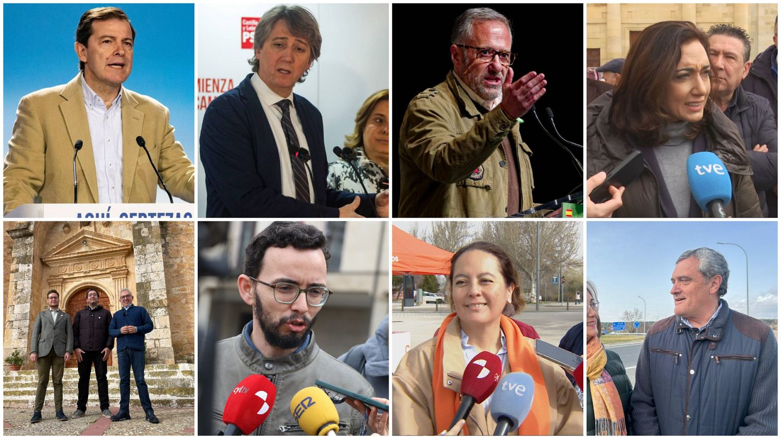 Elecciones en Castilla y León: Mañueco, Martínez y Pollán preparan el debate - Telediario 2 | Ver