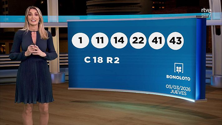 Loterías - Sorteo de la Lotería Nacional, Bonoloto, Primitiva y Jóker del 05/03/2026