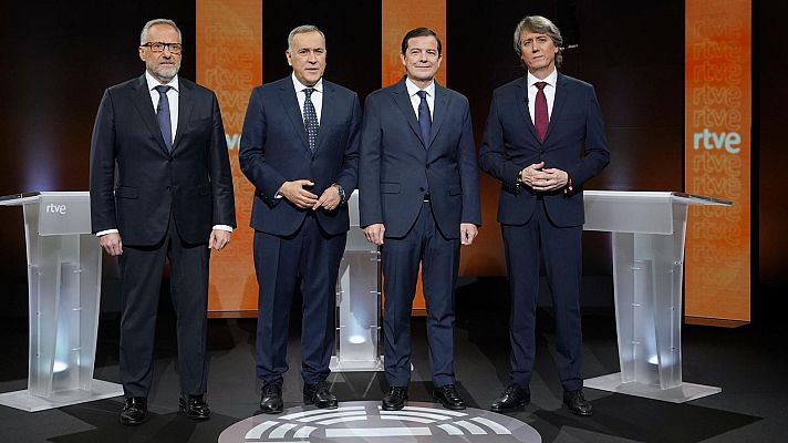 Modo Digital - El debate Castilla y León en RTVE, un choque a tres entre Mañueco, Pollán y Martínez