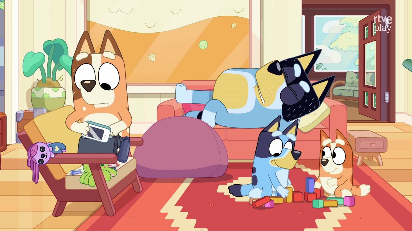 Bluey - Aguantar callada - Bluey | Ver