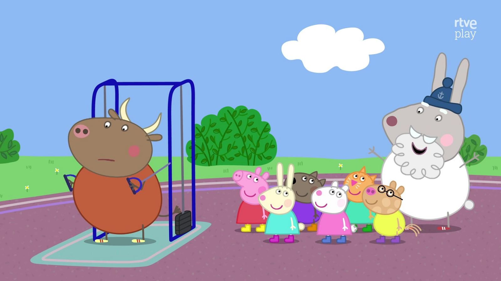 Peppa Pig - Los columpios de mayores - Peppa Pig | Ver