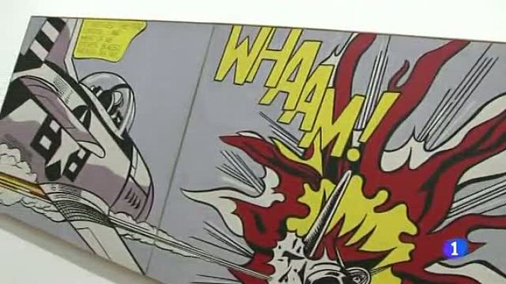 Telediario 1 - Roy Lichstenstein en la Tate Modern