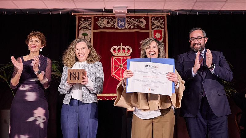 La asociación "El Cambio", premio Berdinna 2026 - Telenavarra | Ver