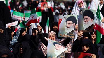 Israel vuelve a bombardear en el coraz�n de Teher�n el b�nker subterr�neo de la c�pula iran�