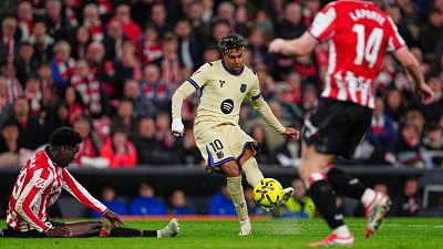 Athletic Club - FC Barcelona: resumen del partido de la 27ª jornada de Liga | Primera