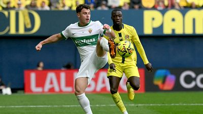 Villarreal CF - Elche CF: resumen del partido de la 27ª jornada de Liga | Primera