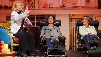 Al cielo con Almudena Ariza e Inma Cuesta