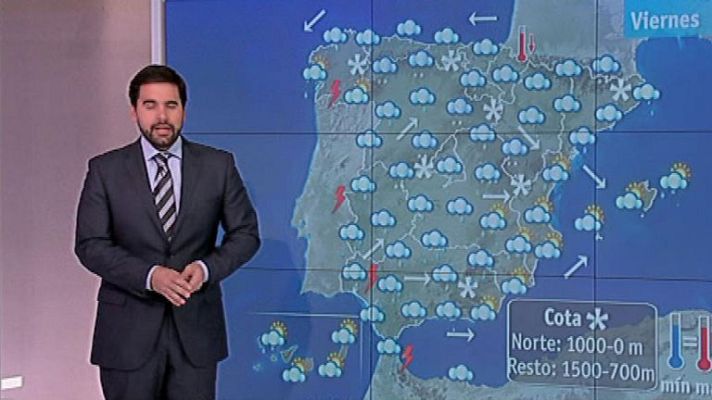 El tiempo - El frío se extenderá por todo el país este fin de semana