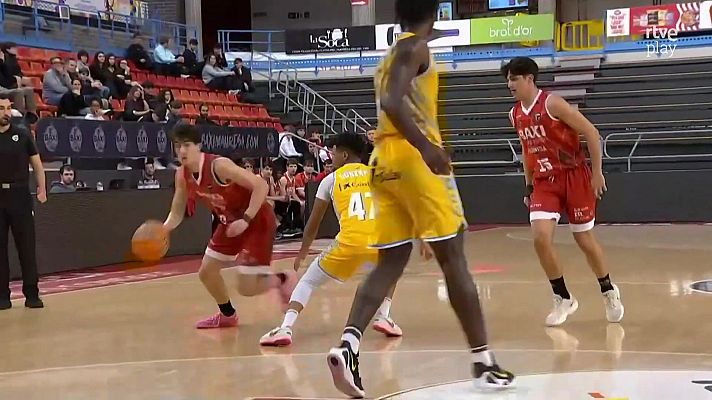 Baloncesto en RTVE - Liga U22. 8ª jornada: Baxi Manresa - Gran Canaria