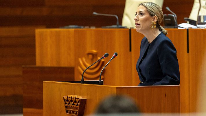 Telediario 2 - Investidura fallida de María Guardiola en Extremadura