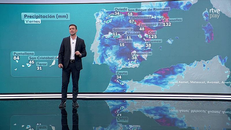 El Tiempo Noche - 06/03/26 - RTVE.es - El tiempo | Ver