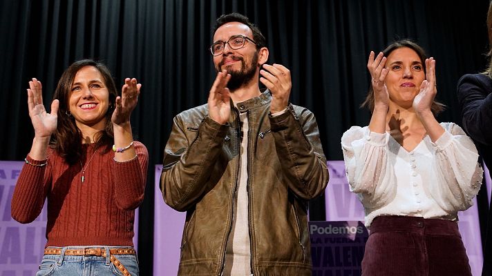 Informativo 24h - Belarra defiende en Valladolid que "decir 'No a la guerra' es cerrar las bases y salir de la OTAN"