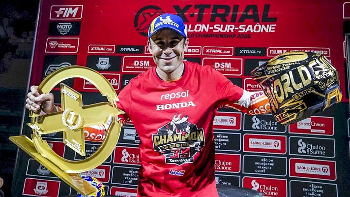 Los Deportes de La1 - Toni Bou logra su título mundial número 39 tras ganar en Chalon-sur-Saône