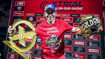 Toni Bou logra su t�tulo mundial n�mero 39 tras ganar en Chalon-sur-Sa�ne