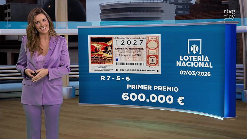 Sorteo de la Lotería Nacional: 07/03/2026 - Loterías | Ver