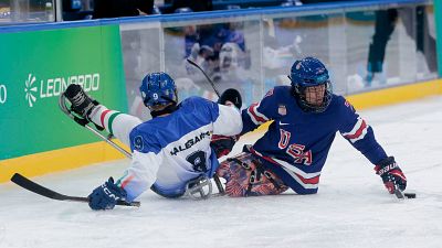 Hockey hielo: Ronda preliminar: Estados Unidos - Italia
