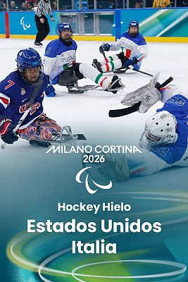 Hockey hielo: Ronda preliminar: Estados Unidos - Italia